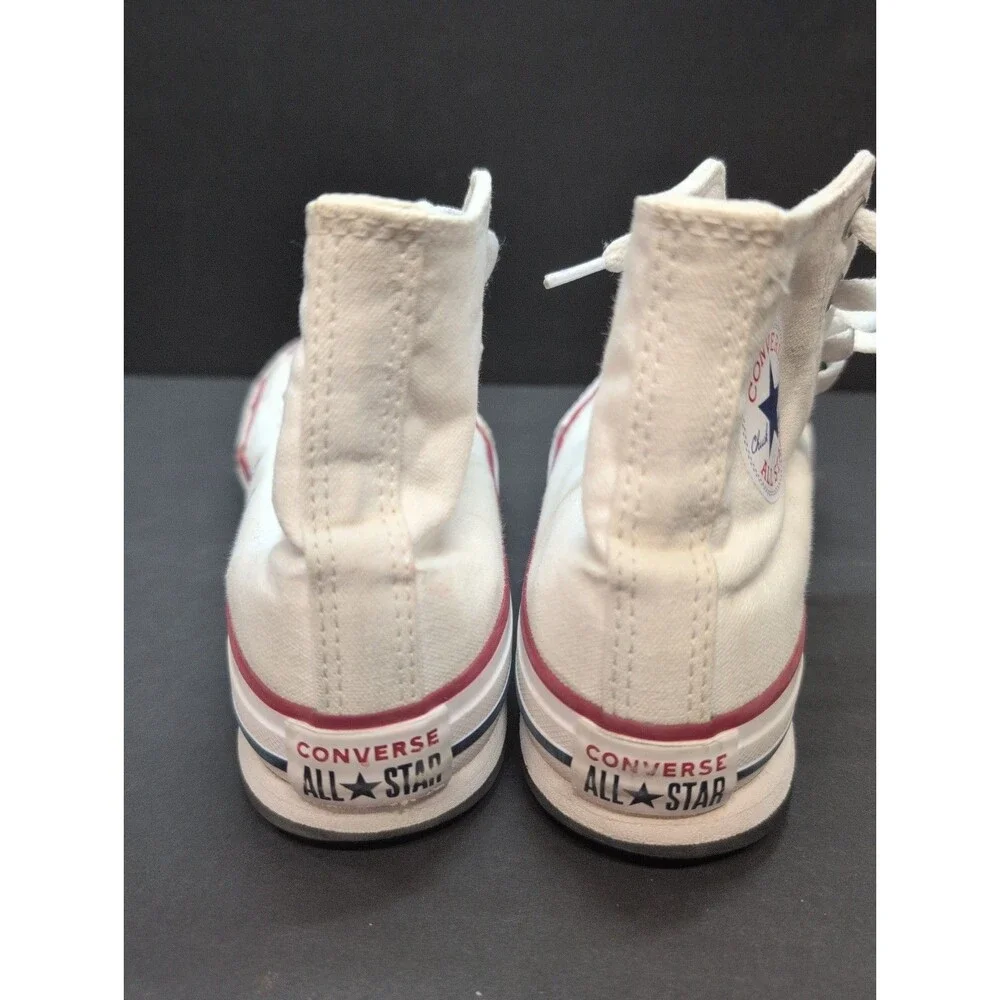 Converse Chuck Taylor All Star 372860F Youth White Platform Sneakers Size 3